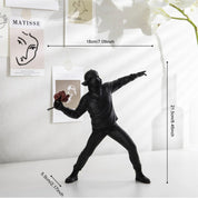 Banksy Graffiti Pop Art Sculpture