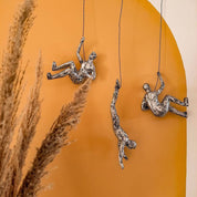 climbing man wall art