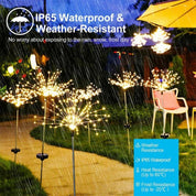 Solar Firework LED Lights