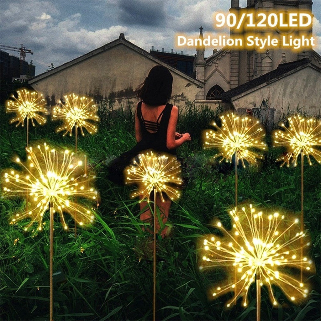 Solar Firework LED Lights