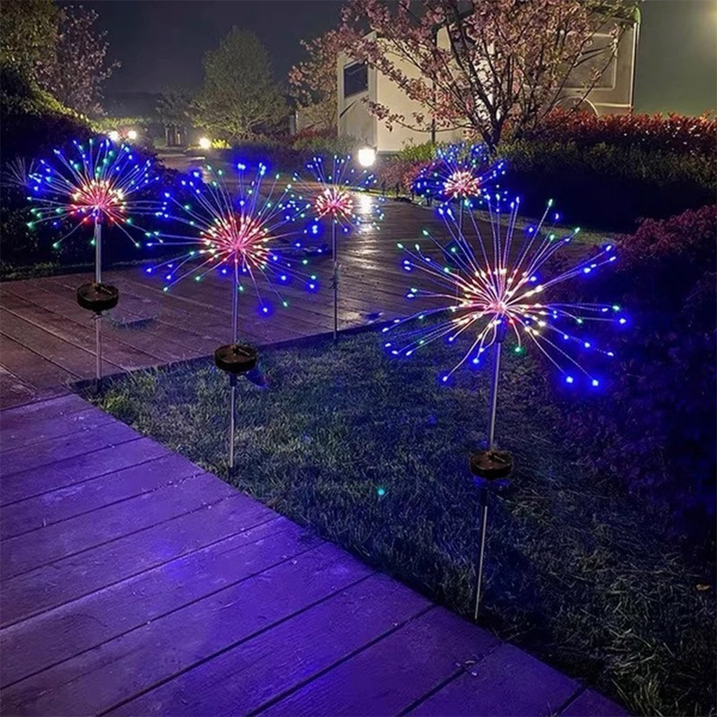 Solar Firework LED Lights
