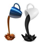 Floating Coffee Cup Sculpture