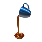 Floating Coffee Cup Sculpture