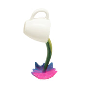 Floating Coffee Cup Sculpture