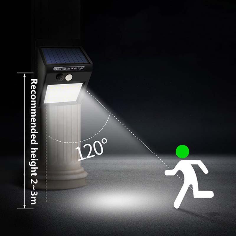 LED Solar Sensor Light
