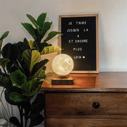 Levitating Moon Lamp