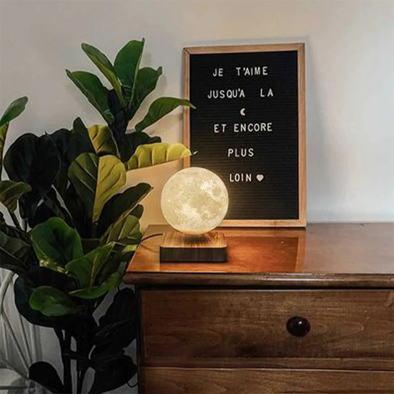 Levitating Moon Lamp