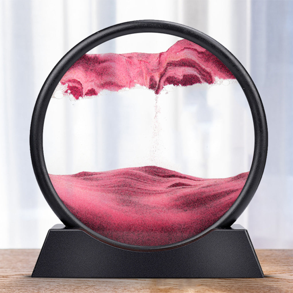 moving sand art