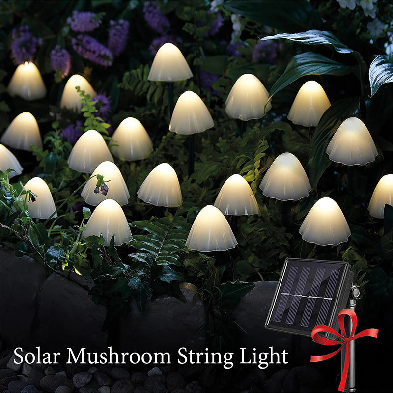 Mushroom String Solar Lawn Lamps