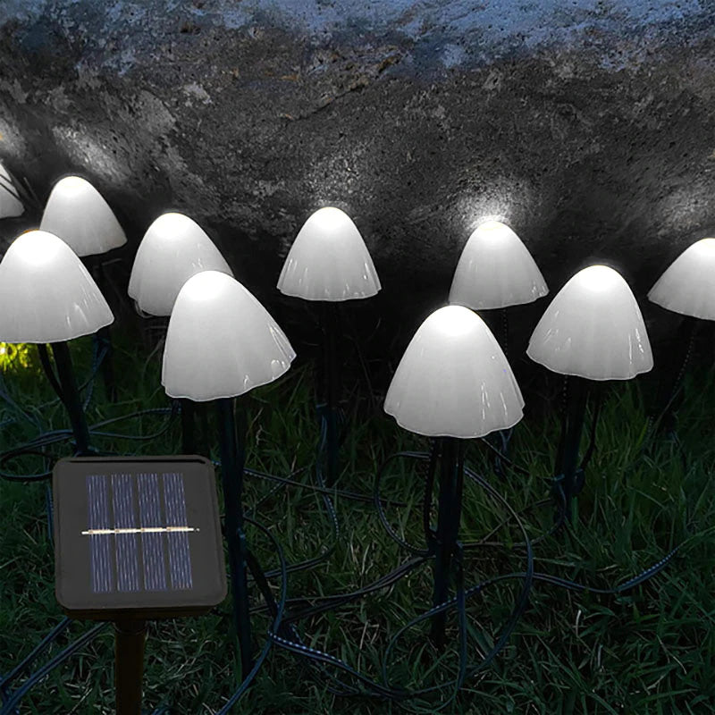 Mushroom String Solar Lawn Lamps