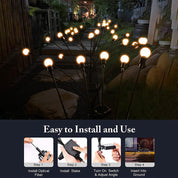 Outdoor Solar Swaying Light