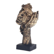 Silence Is Gold Statue