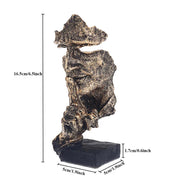 Silence Is Gold Statue