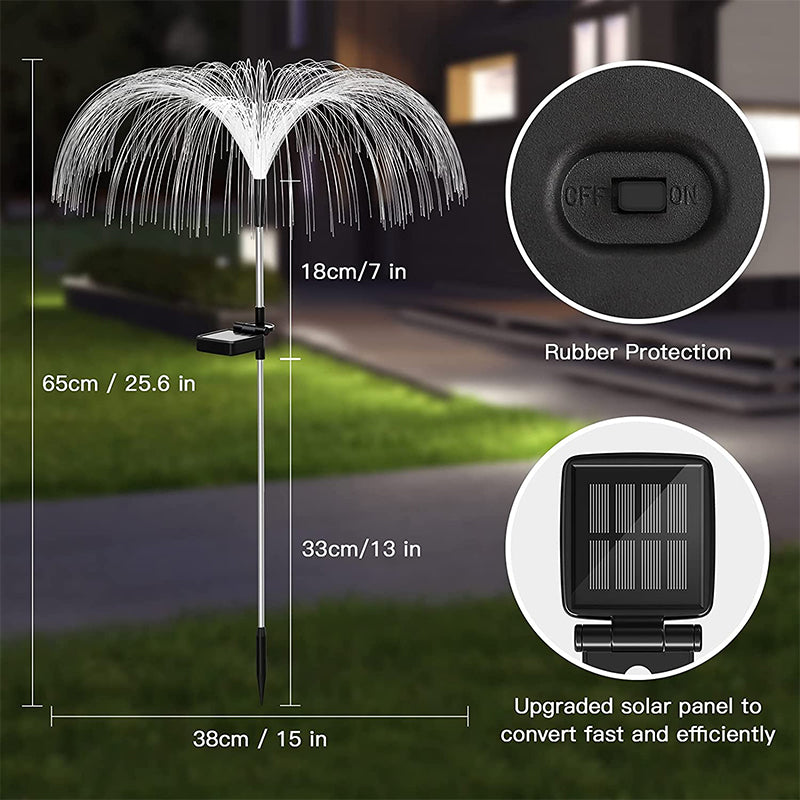 Solar Garden Jellyfish Lights