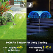 Solar Garden Jellyfish Lights