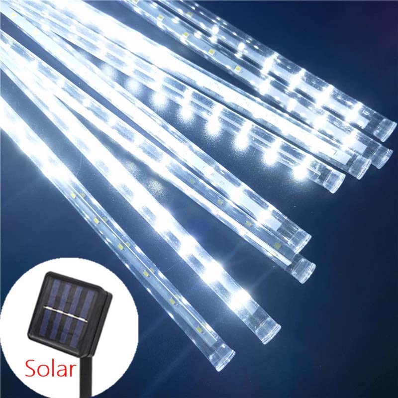 Solar LED Meteor Shower Light