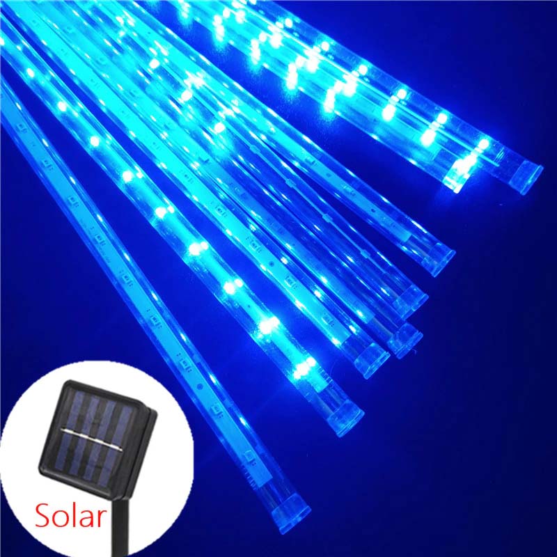 Solar LED Meteor Shower Light