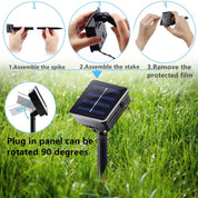 Solar LED Meteor Shower Light