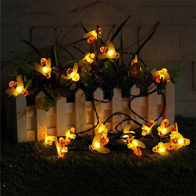 Solar Bee String Lights