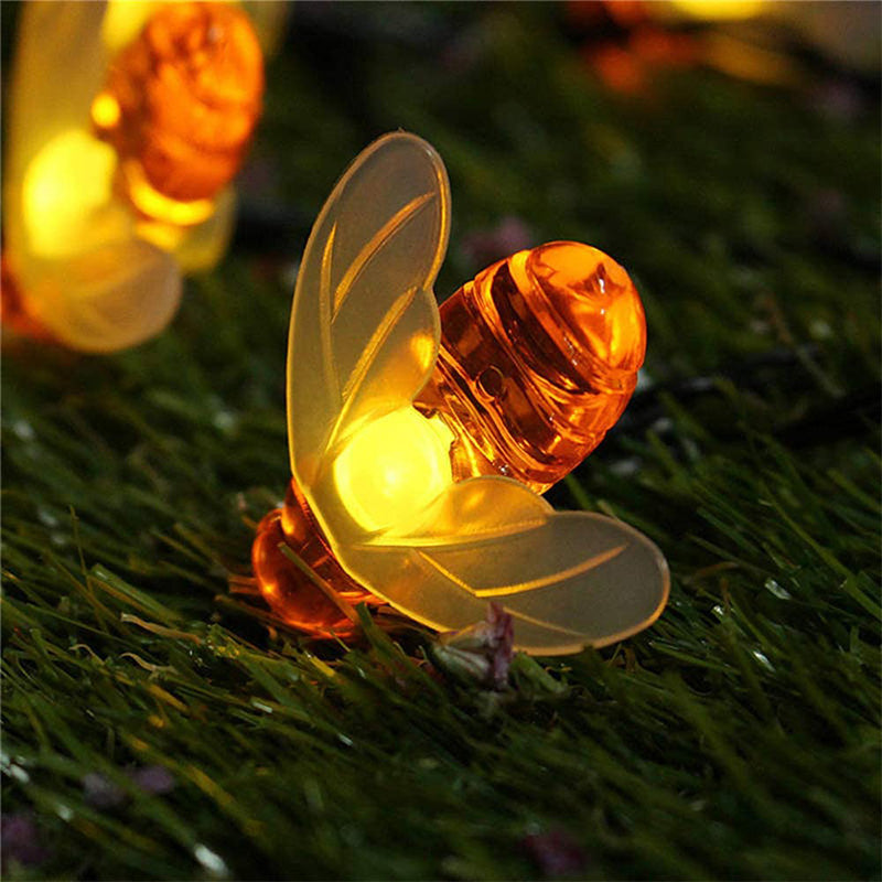 Solar Bee String Lights