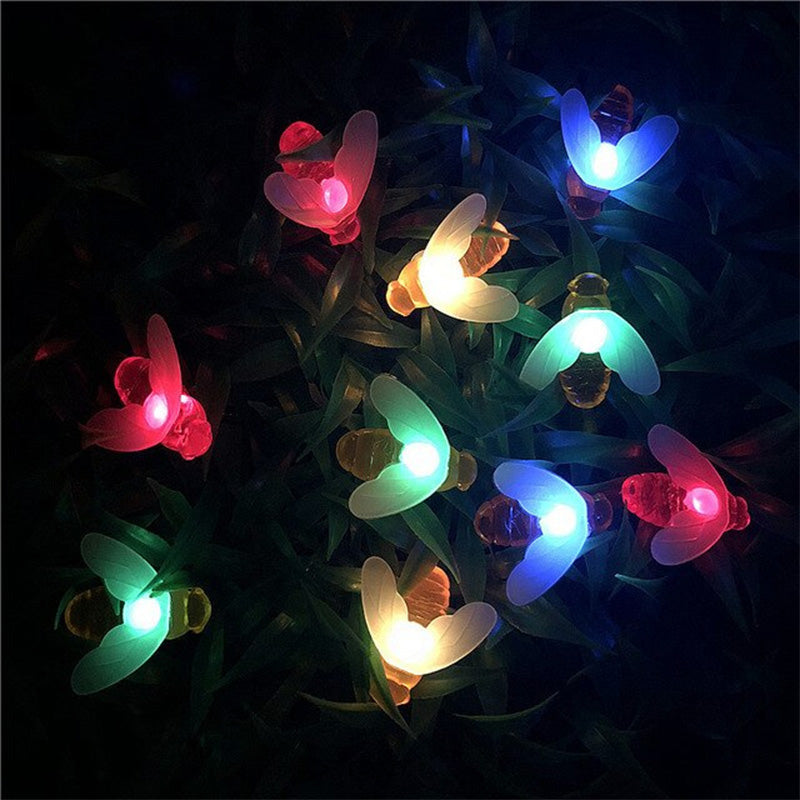 Solar Bee String Lights