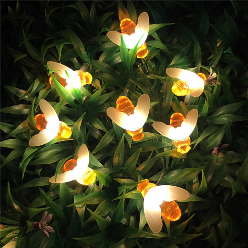 Solar Bee String Lights