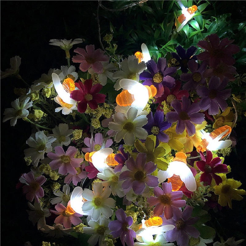 Solar Bee String Lights