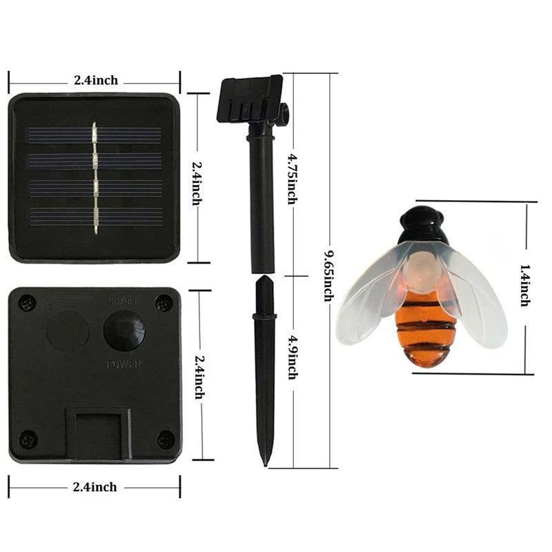 Solar Bee String Lights