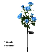 Solar Simulation Rose Flower