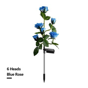 Solar Simulation Rose Flower