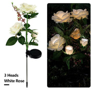 Solar Simulation Rose Flower
